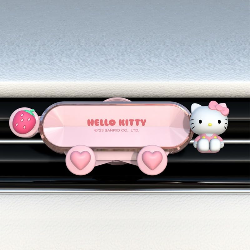 Amazon.co.jp: ハローキティ マイメロディ 車載 吹き出し口 スマホ